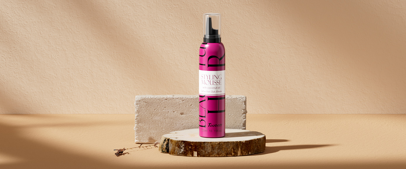 Hair Styling Mousse 300ml Coconut Oil.jpg